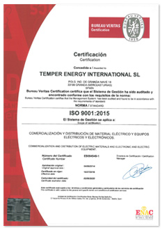 Certificado ISO